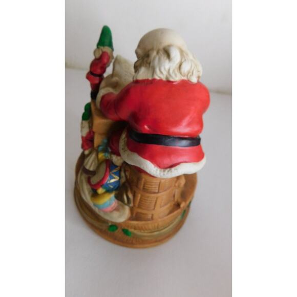 Vintage Abraham & Straus Santas Workshop Figurine READ - Picture 7 of 8